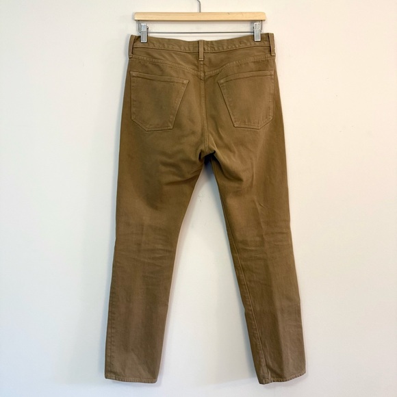 Sid Mashburn Men’s Denim Button Fly 5 Pocket Khaki Jeans – 32 x 32 - Picture 3 of 5